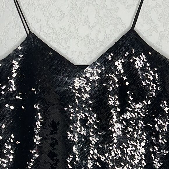 NWT IRO ERNA Black Sequins Top Small - Picture 4 of 15